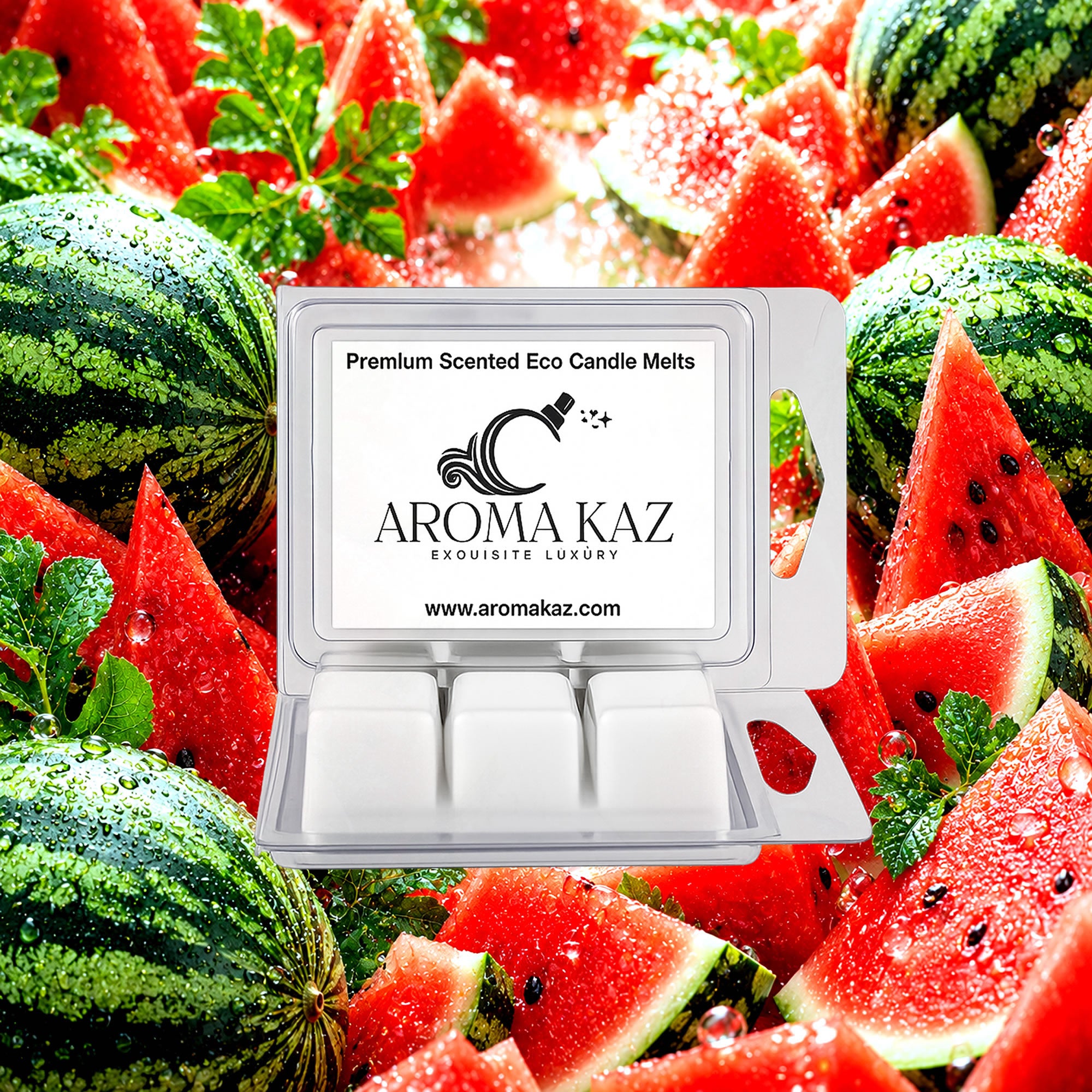 Juicy Watermelon Soy Wax Melts Clam Pack