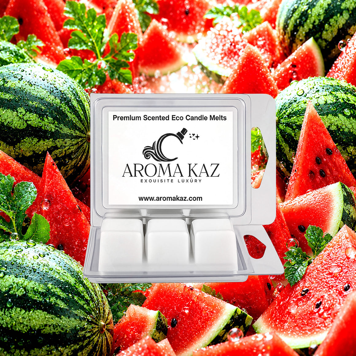 Juicy Watermelon Soy Wax Melts Clam Pack