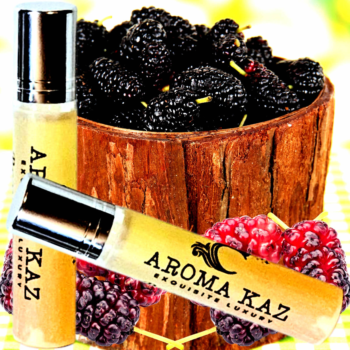 Juicy Mulberries Roll-On Perfume Plant-Based Vegan Cruelty Free