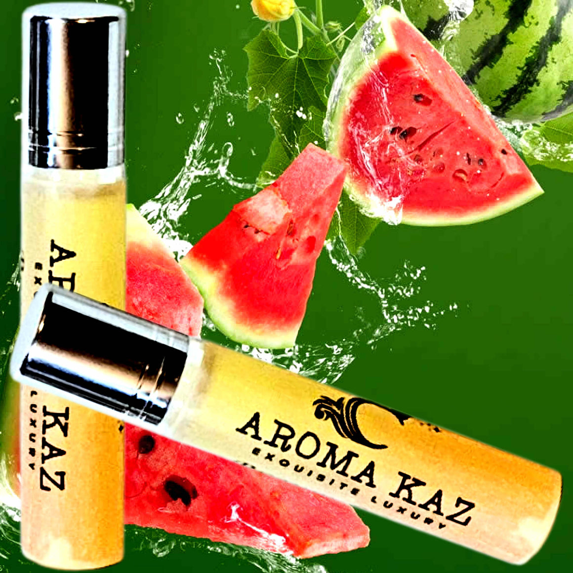 Juicy Watermelon Roll-On Perfume Plant-Based Vegan Cruelty Free