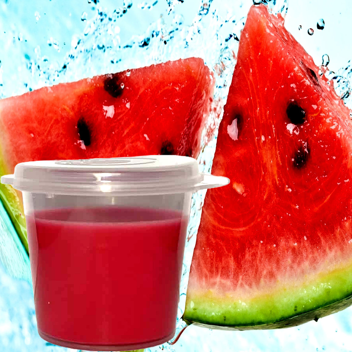 Juicy Watermelon Eco Soy Shot Pot Candle Melts