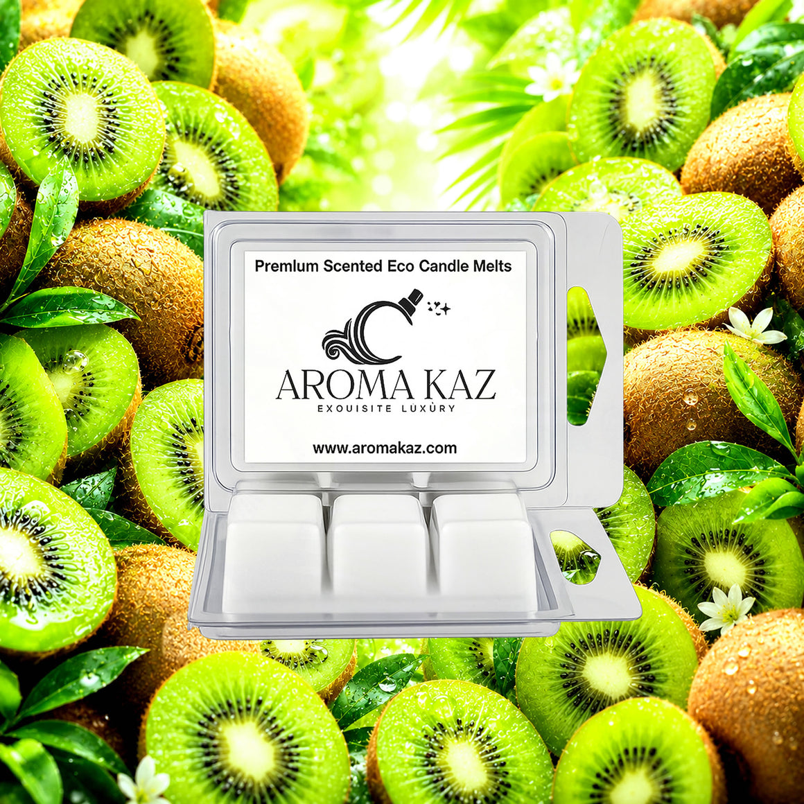 Kiwi Fruit Soy Wax Melts Clam Pack