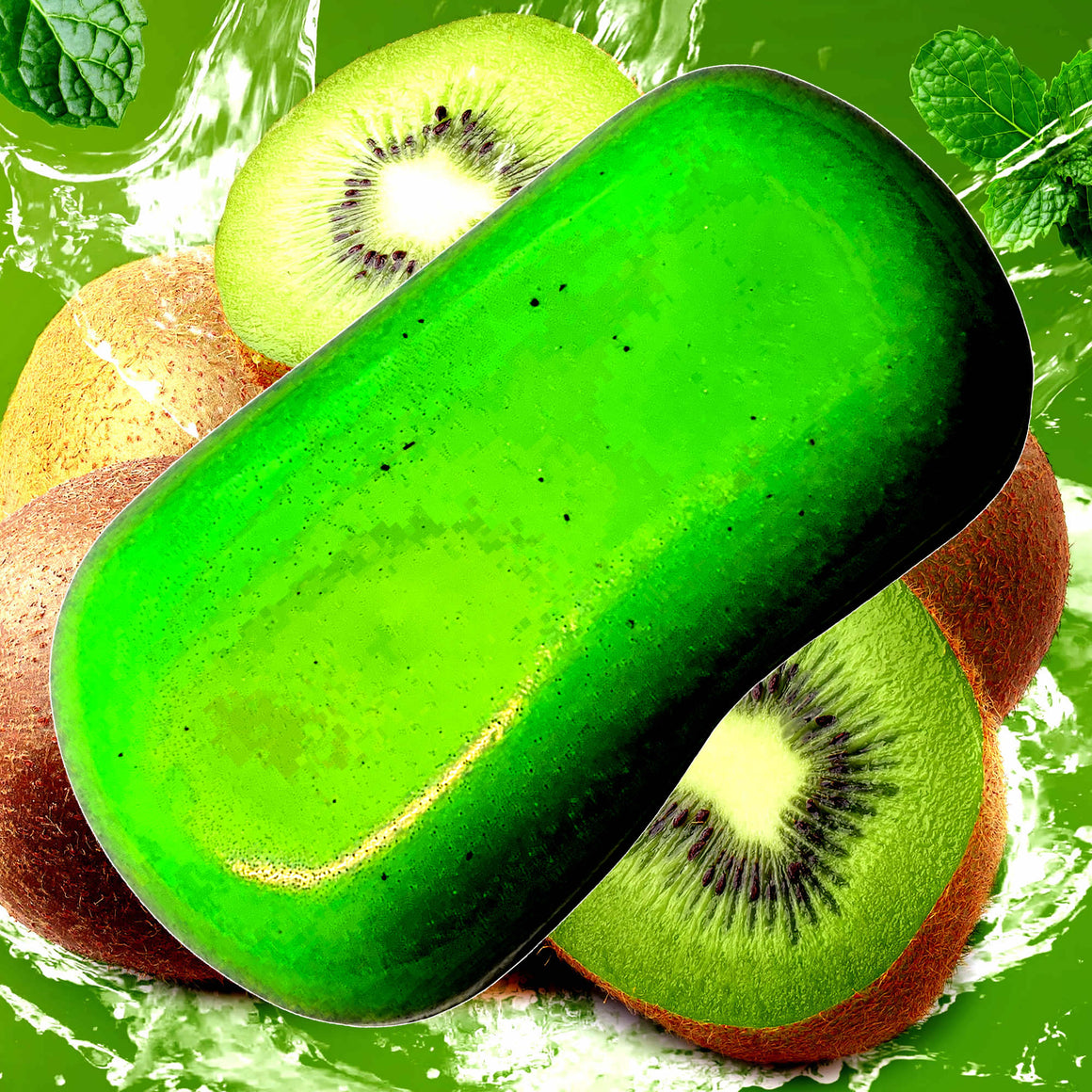 Kiwi Fruit Vegan Soap Bars Plant-Based Cruelty-Free Handcrafted