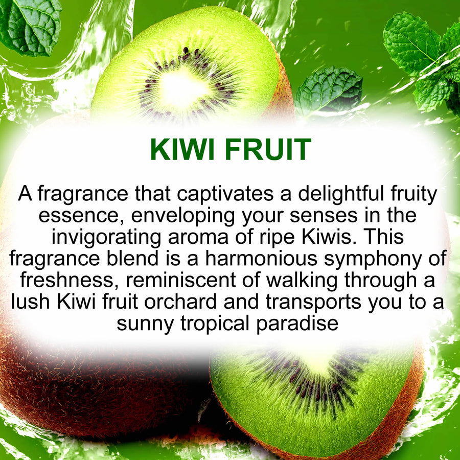 Kiwi Fruit Soy Candle Melt Shot Pots – Plant-Based, Vegan, Cruelty-Free, Hand-Poured