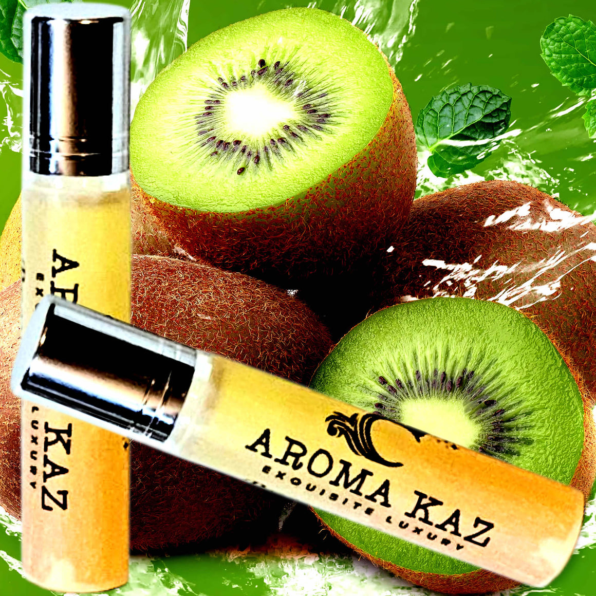 Kiwi Fruit Roll-On Perfume Plant-Based Vegan Cruelty Free