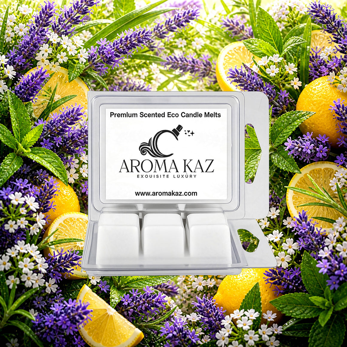 Lavender & Lemon Verbena Soy Wax Melts Clam Pack