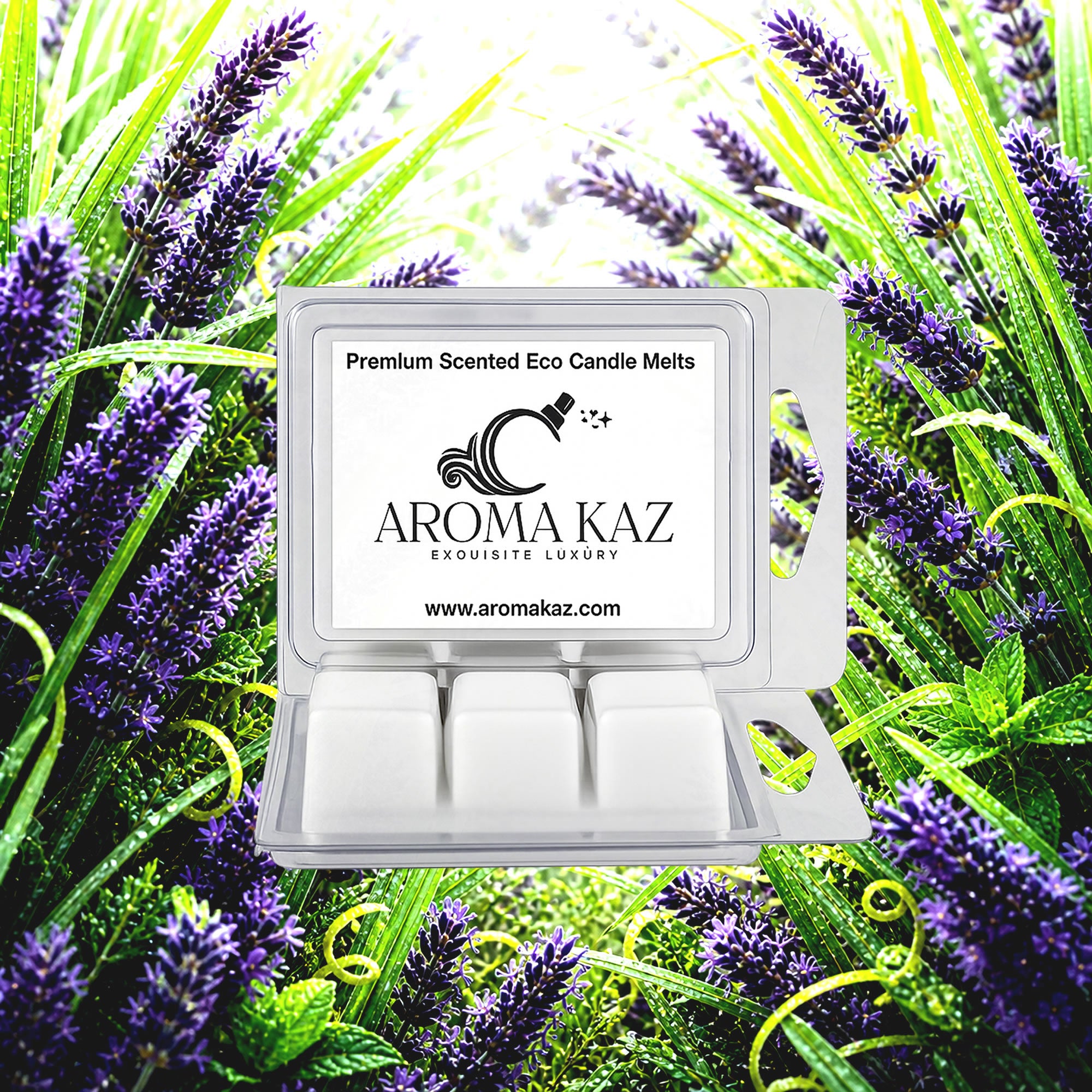 Lavender & Lemongrass Soy Wax Melts Clam Pack