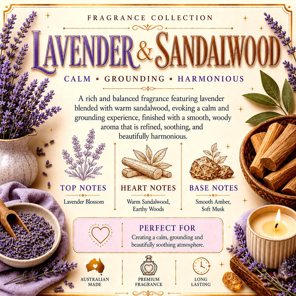Lavander Note Lavender & Sandalwood Room & Linen Spray | Vegan Australian Made ...