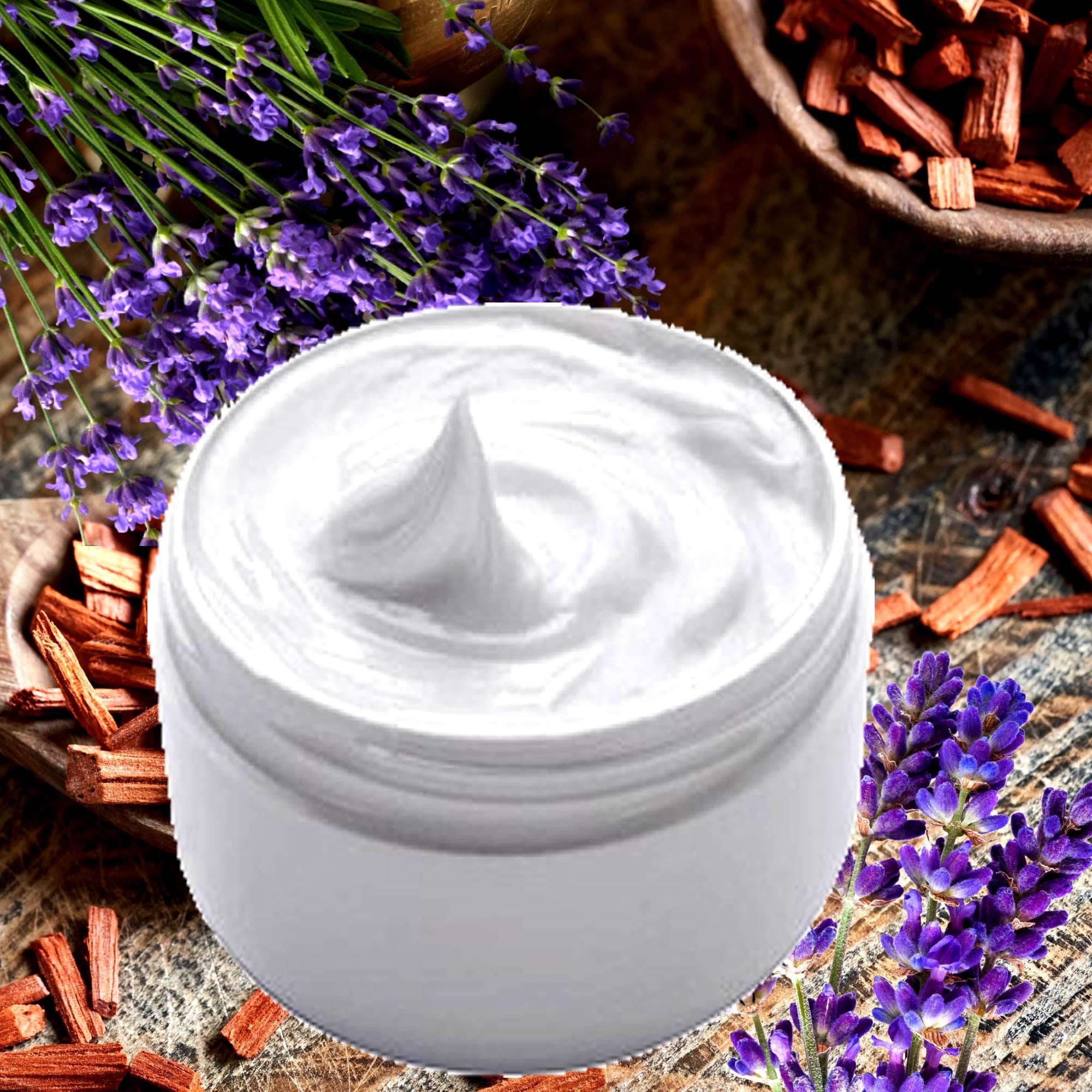 Lavender & Sandalwood Body & Hand Cream Vegan Cruelty-Free Moisturiser
