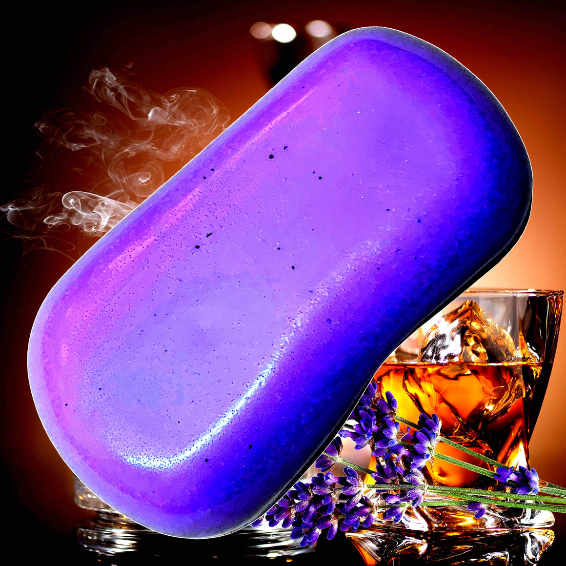 Lavender Tobacco Vegan Soap Bars Plant-Based Cruelty-Free Handcrafted