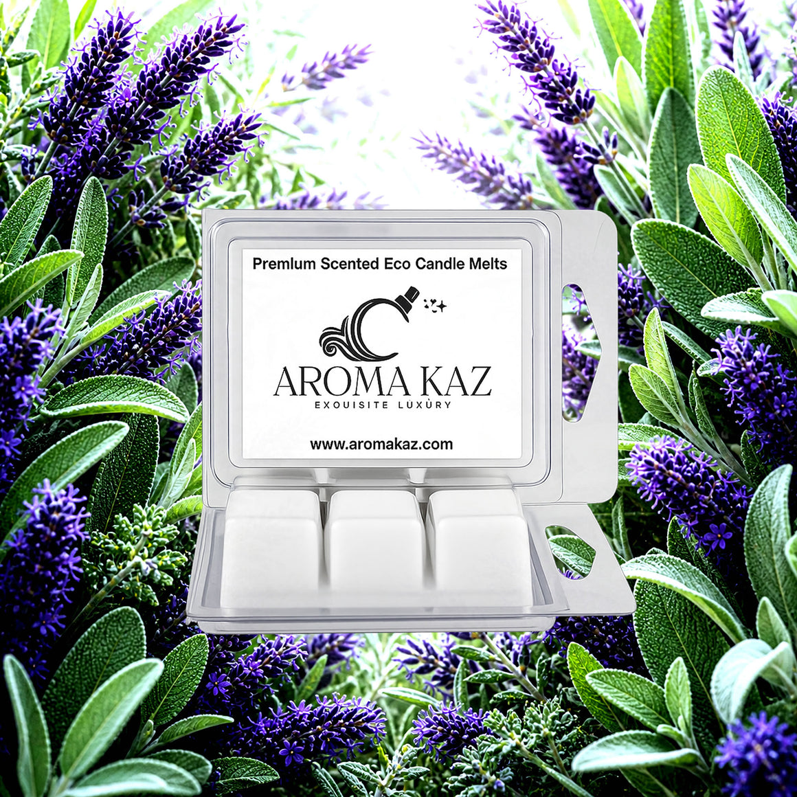 Lavender & Wild Sage Soy Wax Melts Clam Pack
