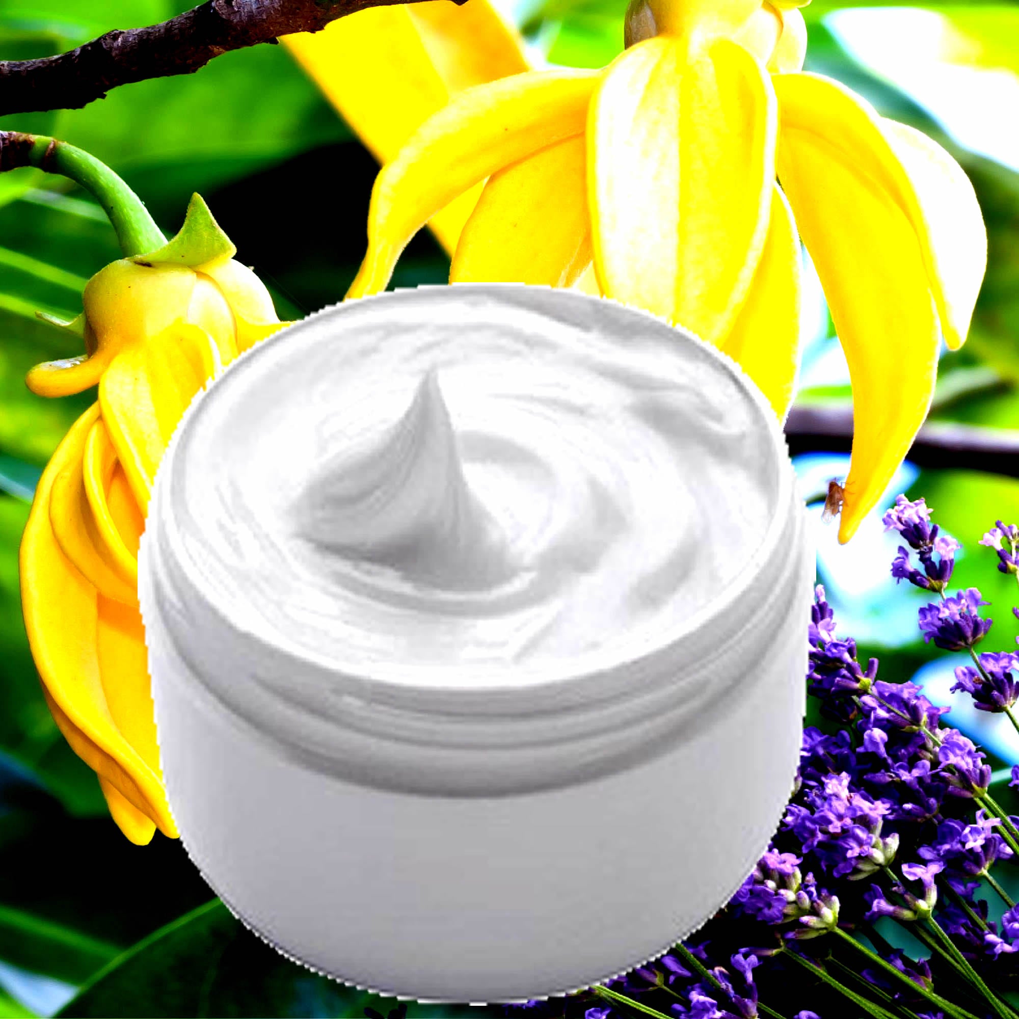 Lavender & Ylang Ylang Body & Hand Cream Vegan Cruelty-Free Moisturiser