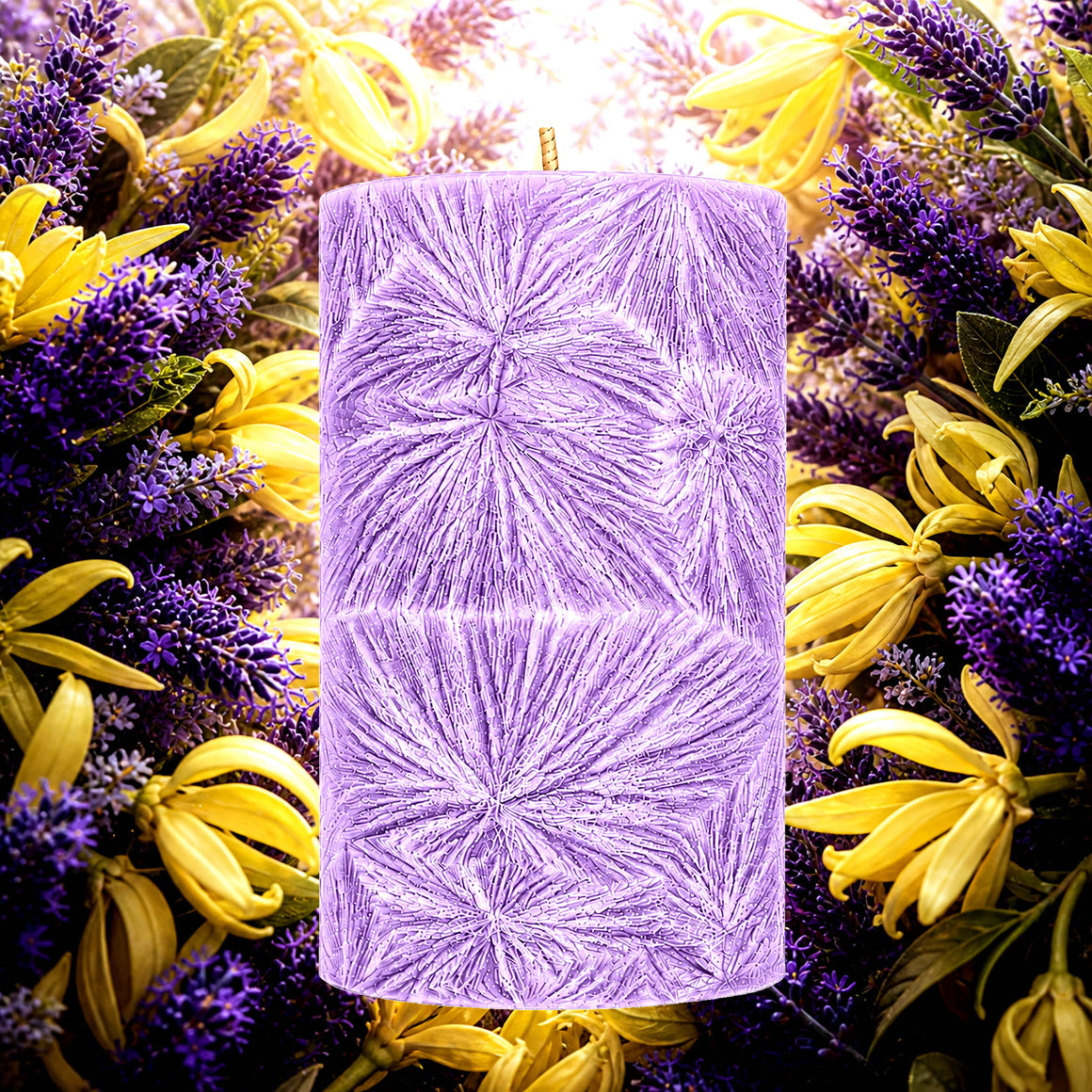 Lavender & Ylang Ylang Pillar Candle