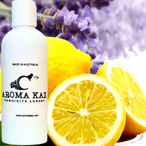 Lavender & Lemon Scented Bath Body Massage Oil