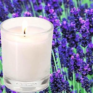 Lavender & Lemongrass Scented Eco Soy Votive Candles Hand Poured