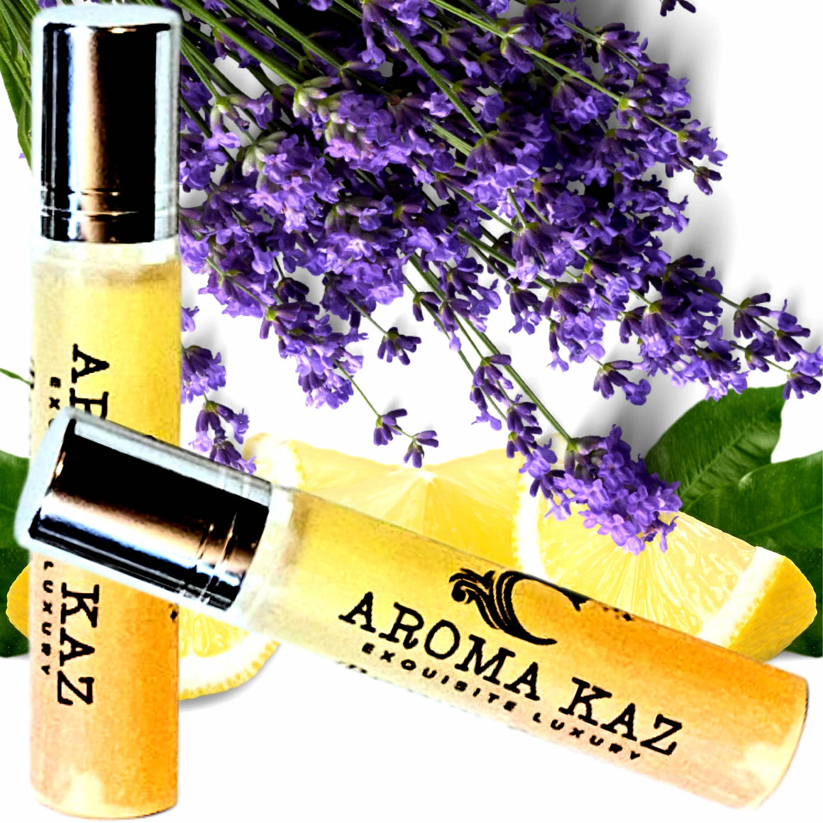Lavender & Lemon Roll-On Fragrance Plant-Based Vegan Cruelty Free