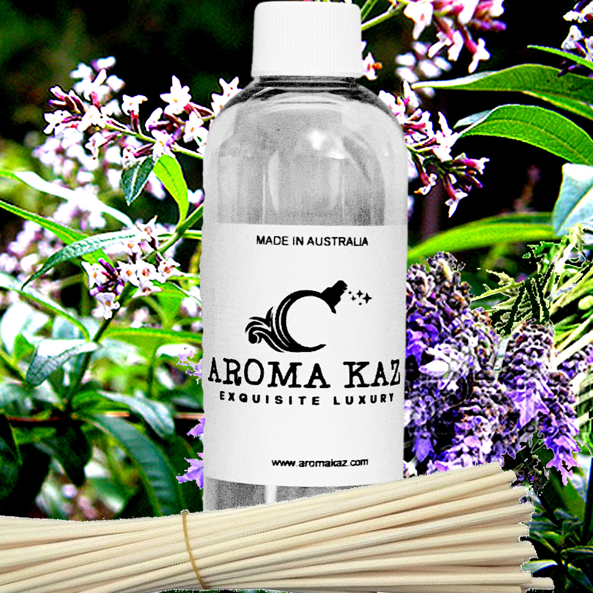 Lavender & Lemon Verbena Diffuser Fragrance Oil with Reeds – Vegan Cruelty-Free Home Aroma