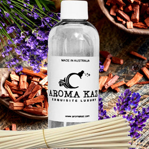 Lavender & Sandalwood Diffuser Fragrance Oil & Reeds