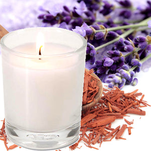 Lavender & Sandalwood Scented Eco Soy Votive Candles Hand Poured