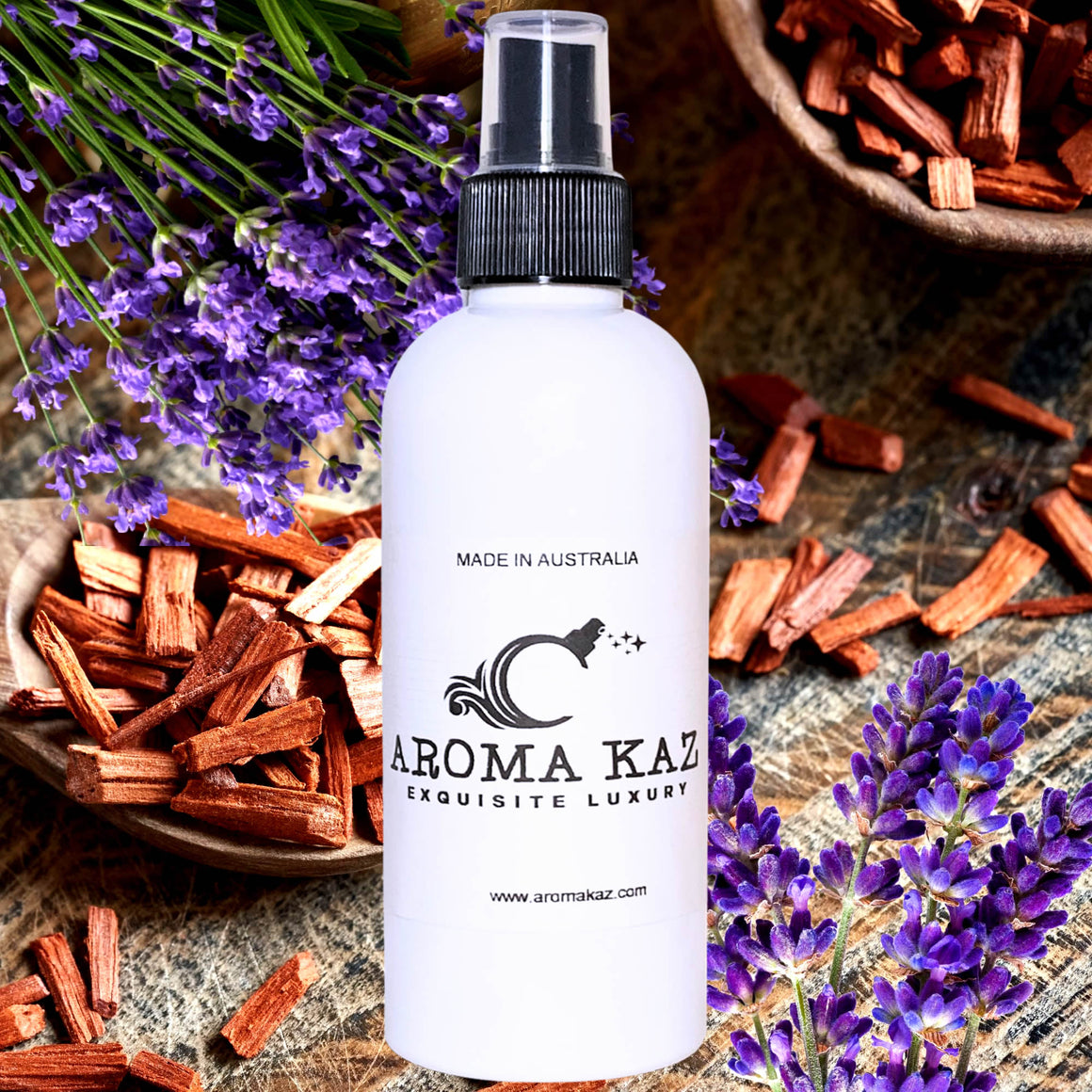 Lavender & Sandalwood Perfume Body Spray Mist Vegan Cruelty-Free