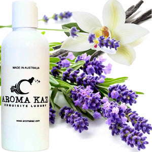 Lavender & Vanilla Scented Bath Body Massage Oil