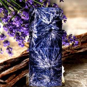 Lavender & Vanilla Palm Wax Pillar Candle