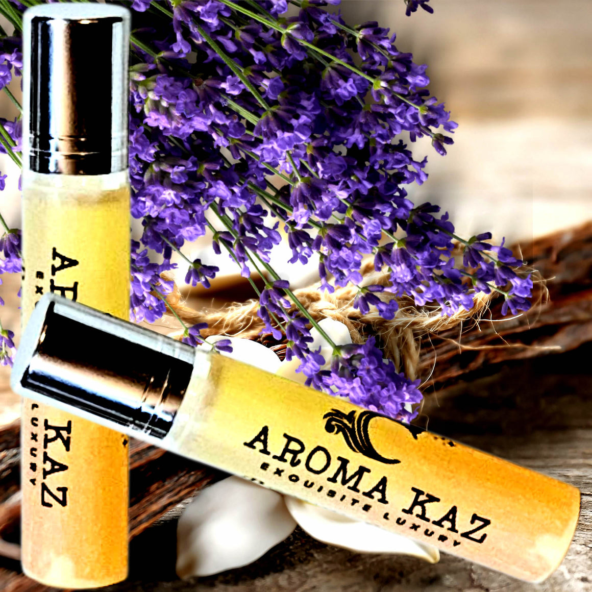 Lavender & Vanilla Roll-On Fragrance Plant-Based Vegan Cruelty Free