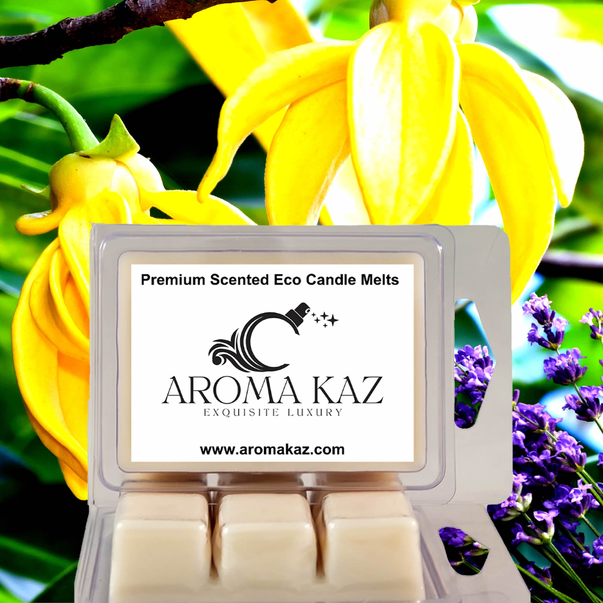 Lavender & Ylang Ylang Soy Wax Melts – Hand-Poured, Plant-Based & Vegan