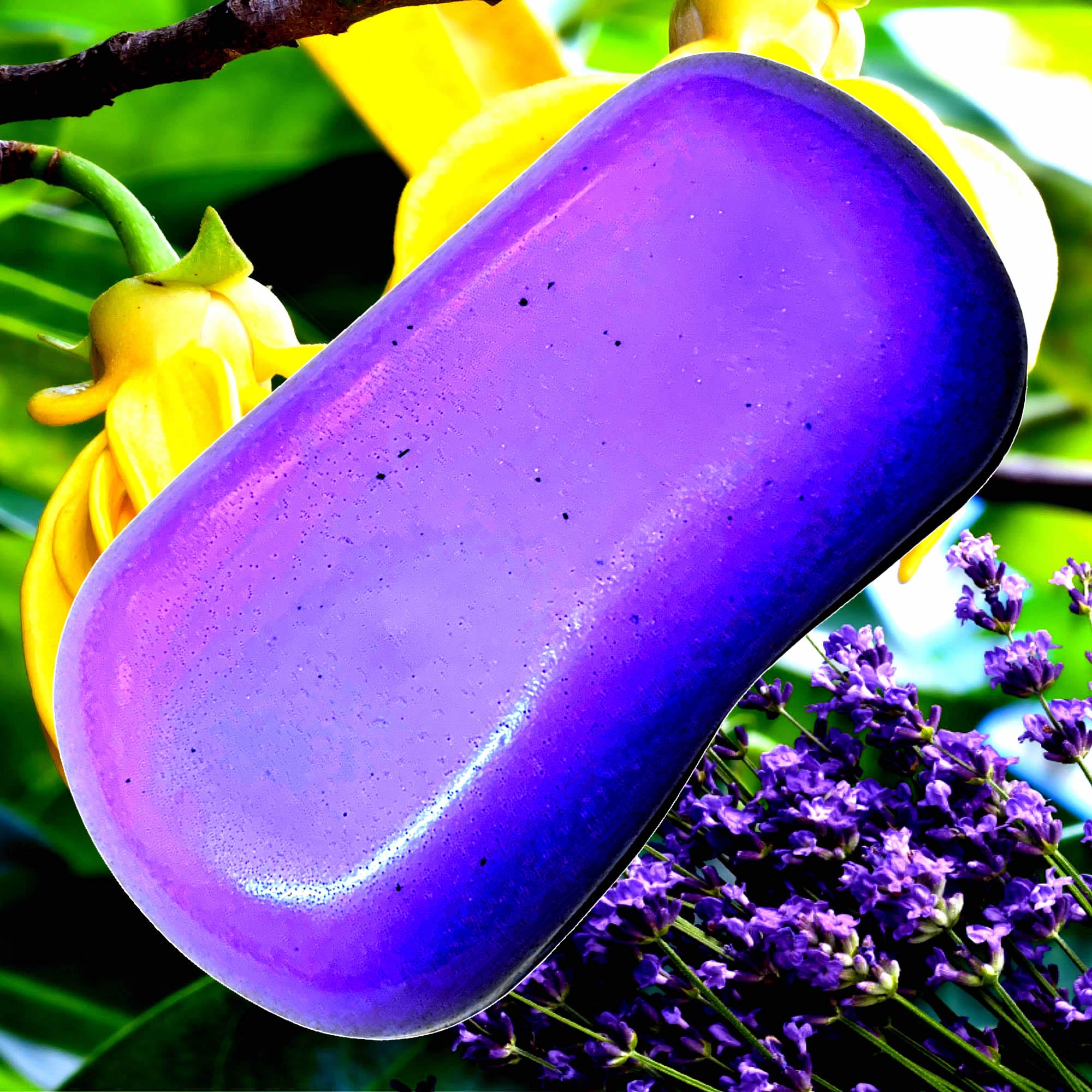 Lavender & Ylang Ylang Vegan Soap Bars Plant-Based Cruelty-Free Handcrafted
