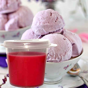 Lavender Ice Cream Eco Soy Shot Pot Candle Melts