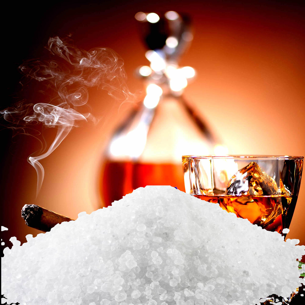 Lavender Tobacco Bath Salts/Bath Soak/Bath Crystals
