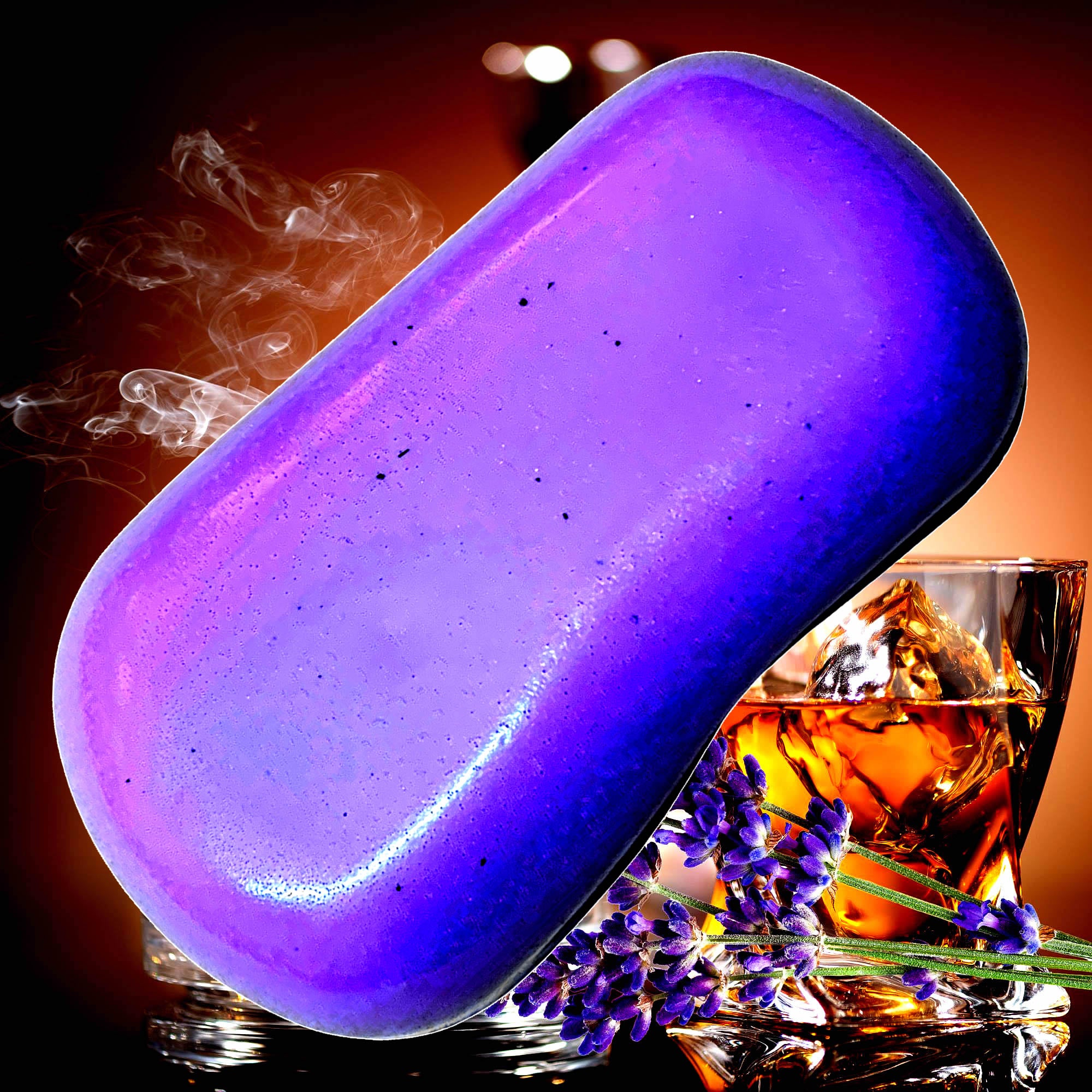 Lavender Tobacco Vegan Soap Bars Plant-Based Cruelty-Free Handcrafted