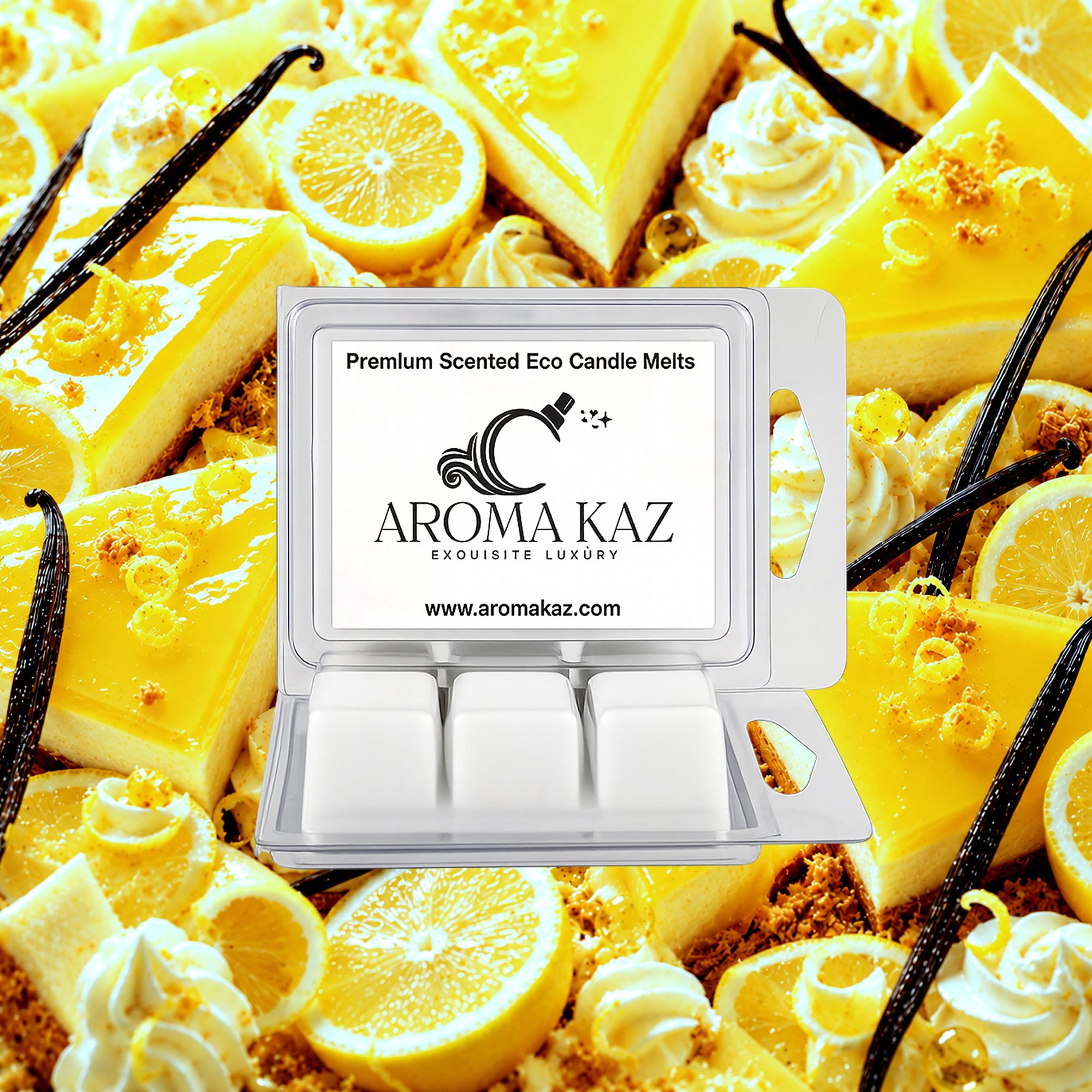 Lemon Cheesecake Soy Wax Melts Clam Pack