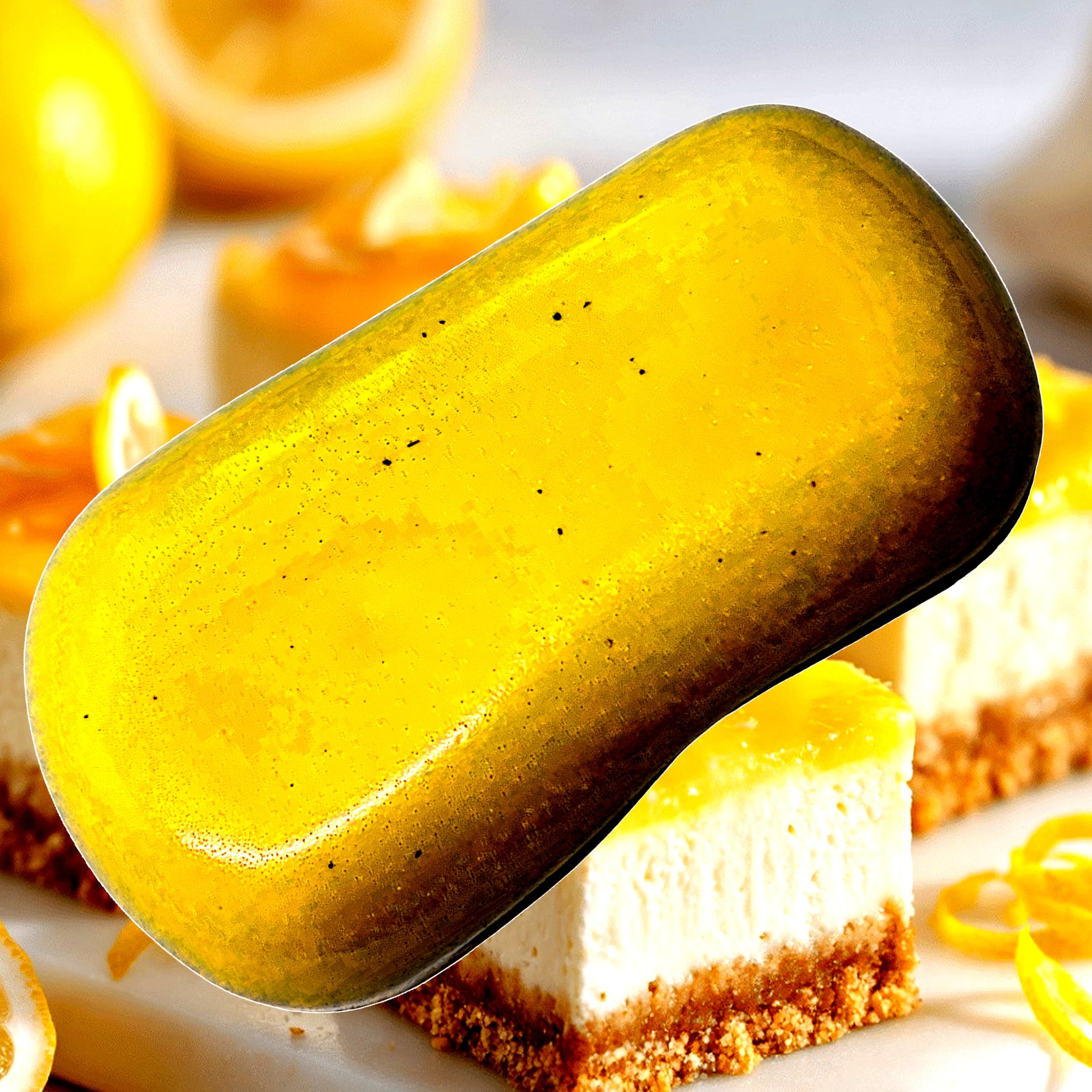 Lemon Cheesecake Vegan Soap Bars Plant-Based Cruelty-Free Handcrafted