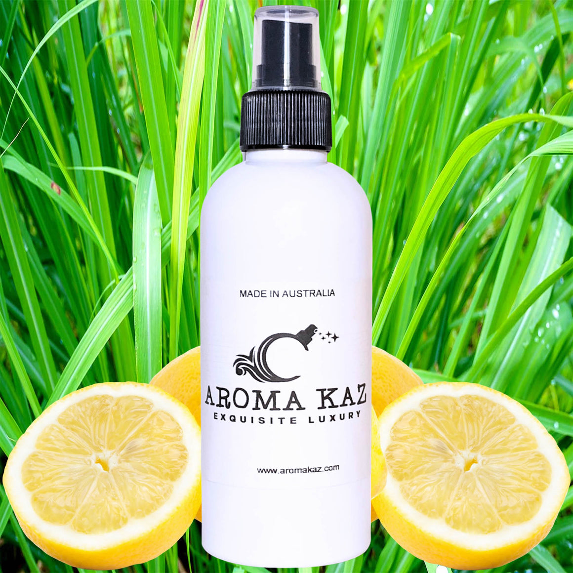 Lemon Citronella Car Air Freshener Spray – Plant-Based, Vegan, Cruelty-Free & Pet Safe