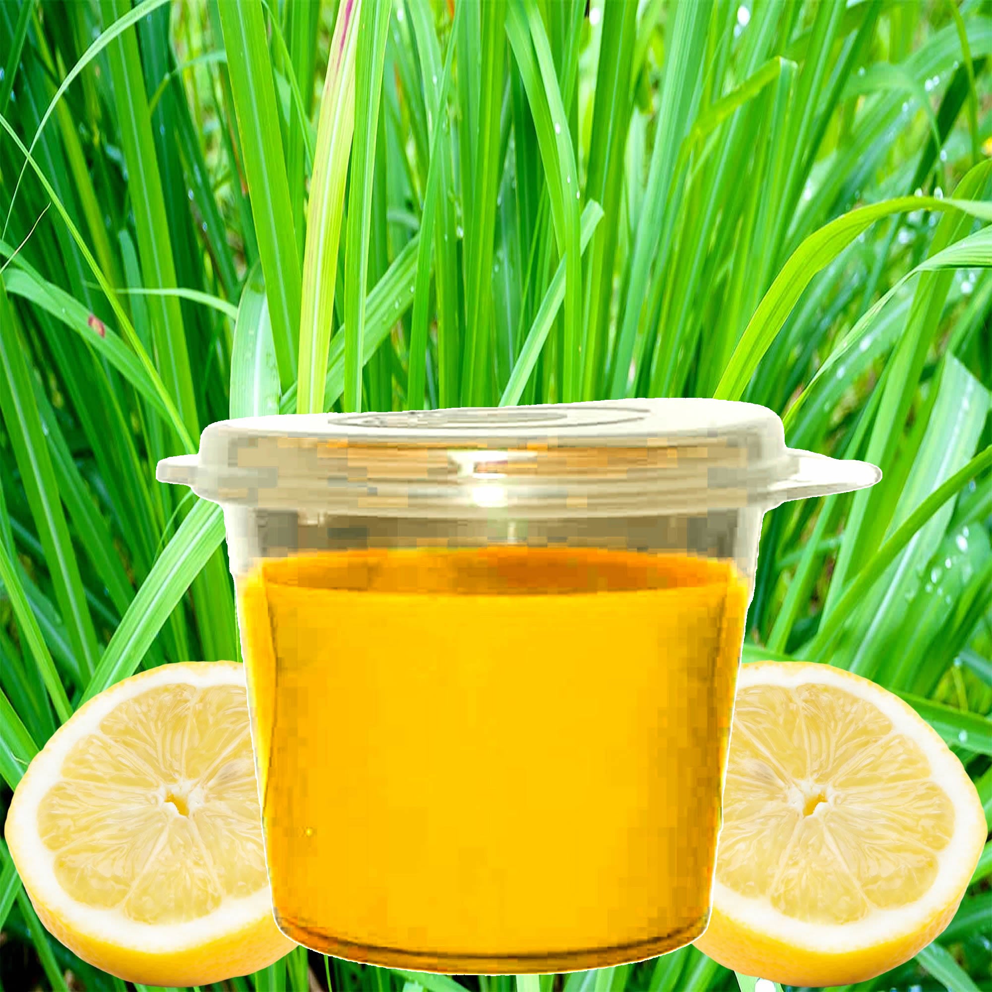 Lemon Citronella eco soy wax melts – vegan, cruelty-free featuring citrus lemons and fresh citronella notes, handmade in Australia.