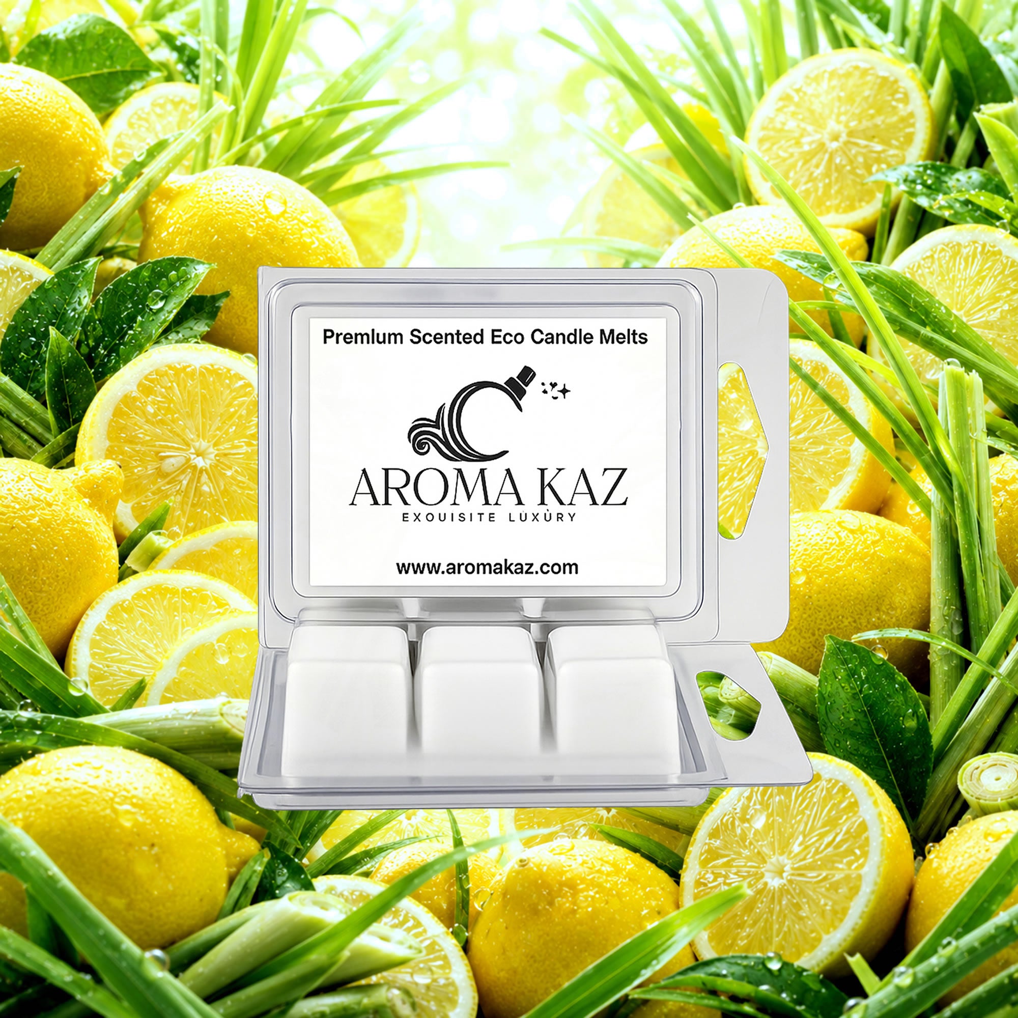 Lemon Citronella Soy Wax Melts Clam Pack