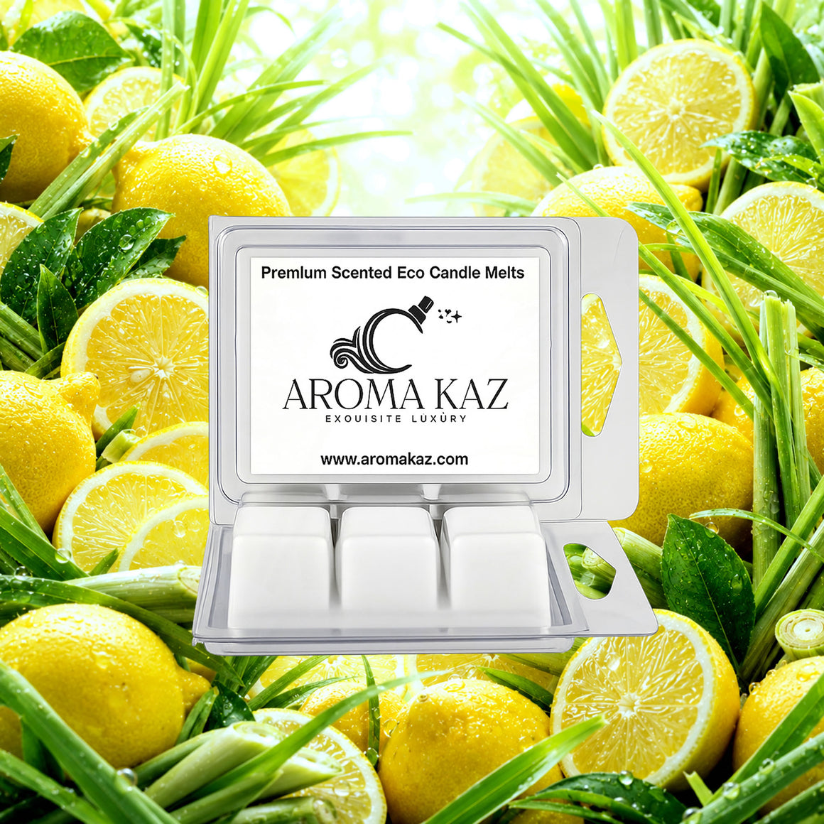 Lemon Citronella Soy Wax Melts Clam Pack