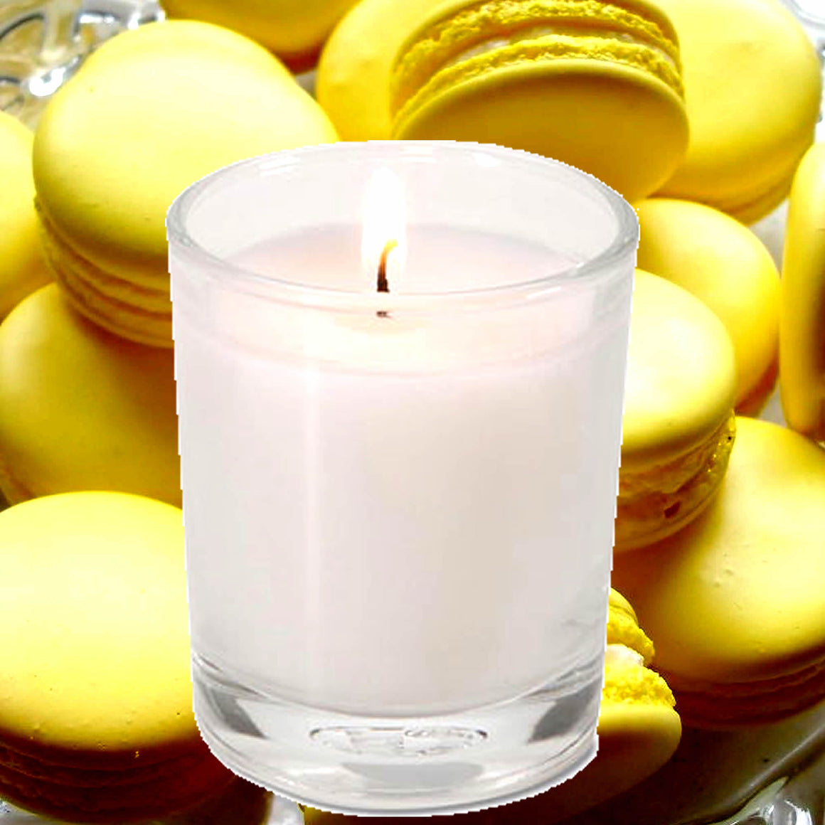 Lemon Cookies Eco Soy Votive Candles – Clean Burn, Plant-Based, Vegan & Pet Safe