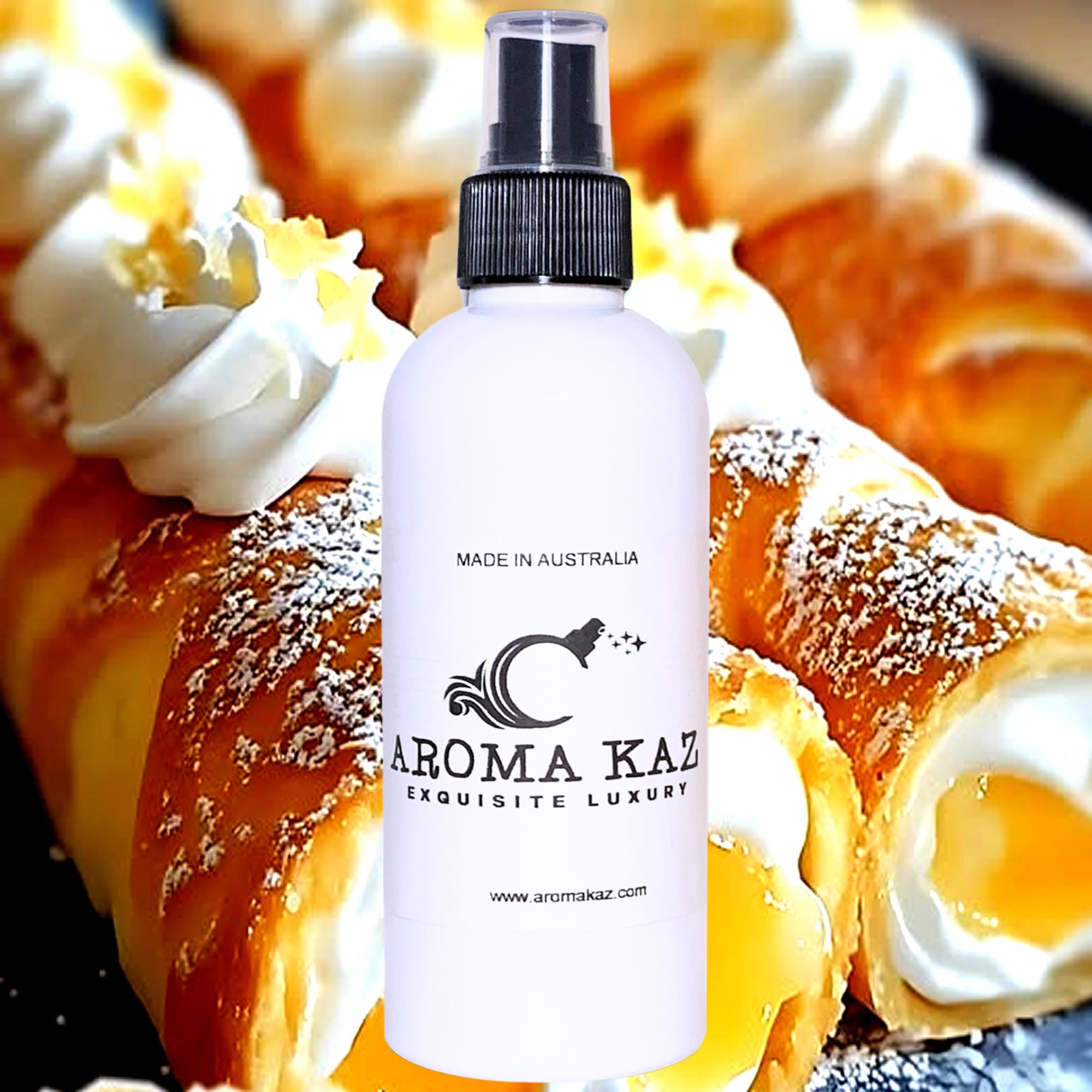 Lemon Cream Croissants Room/Linen Spray Plant-Based Vegan Cruelty-Free Pet Safe