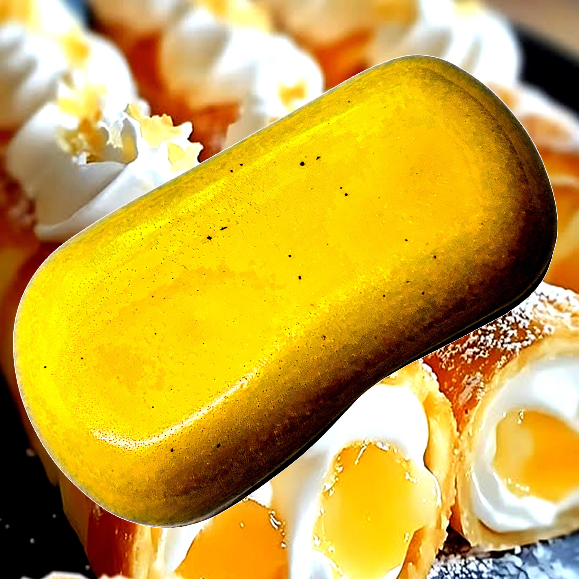 Lemon Cream Croissants Vegan Soap Bars Plant-Based Cruelty-Free Handcrafted