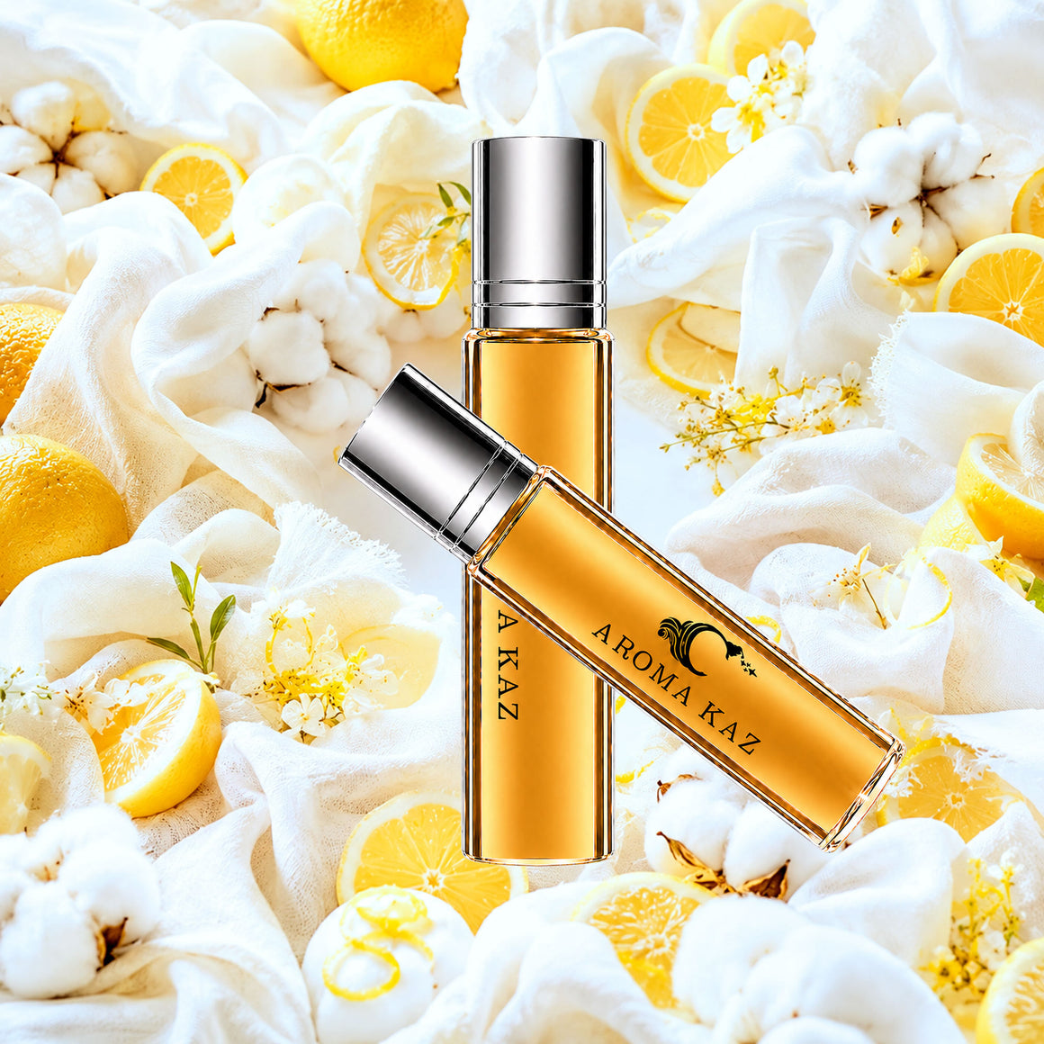 Lemon Fresh Linen Fragrance Oil Roll-On