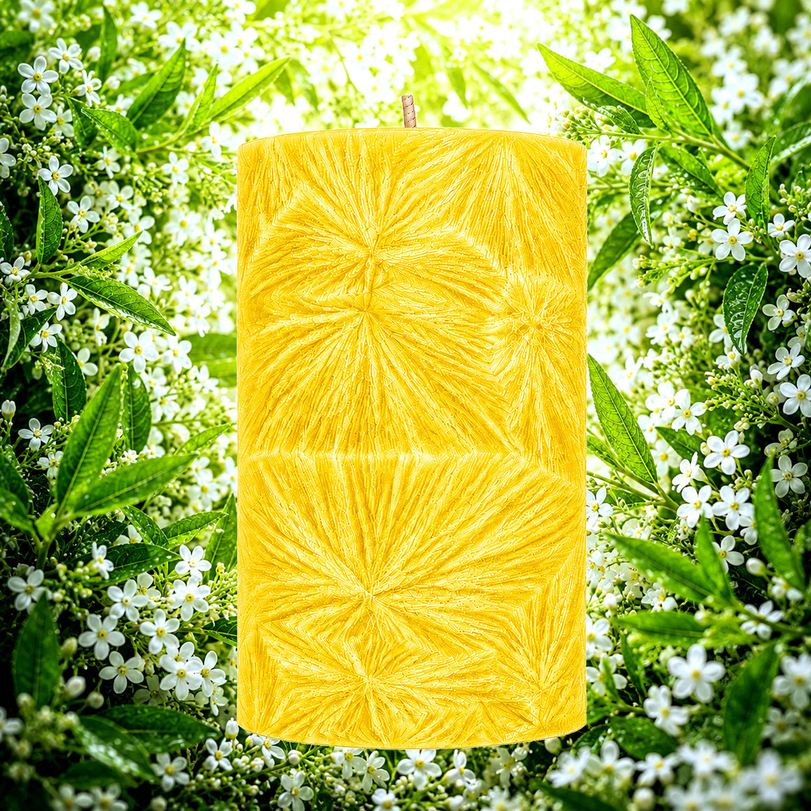 Lemon Verbena Pillar Candle