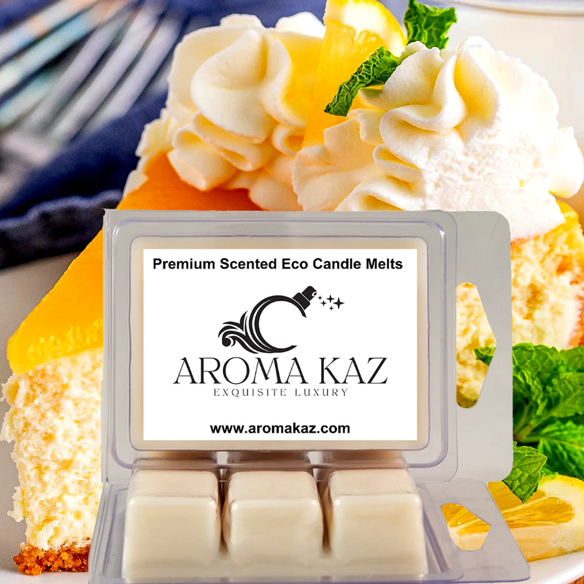 Lemon Cheesecake Soy Wax Melts – Hand-Poured, Plant-Based & Vegan