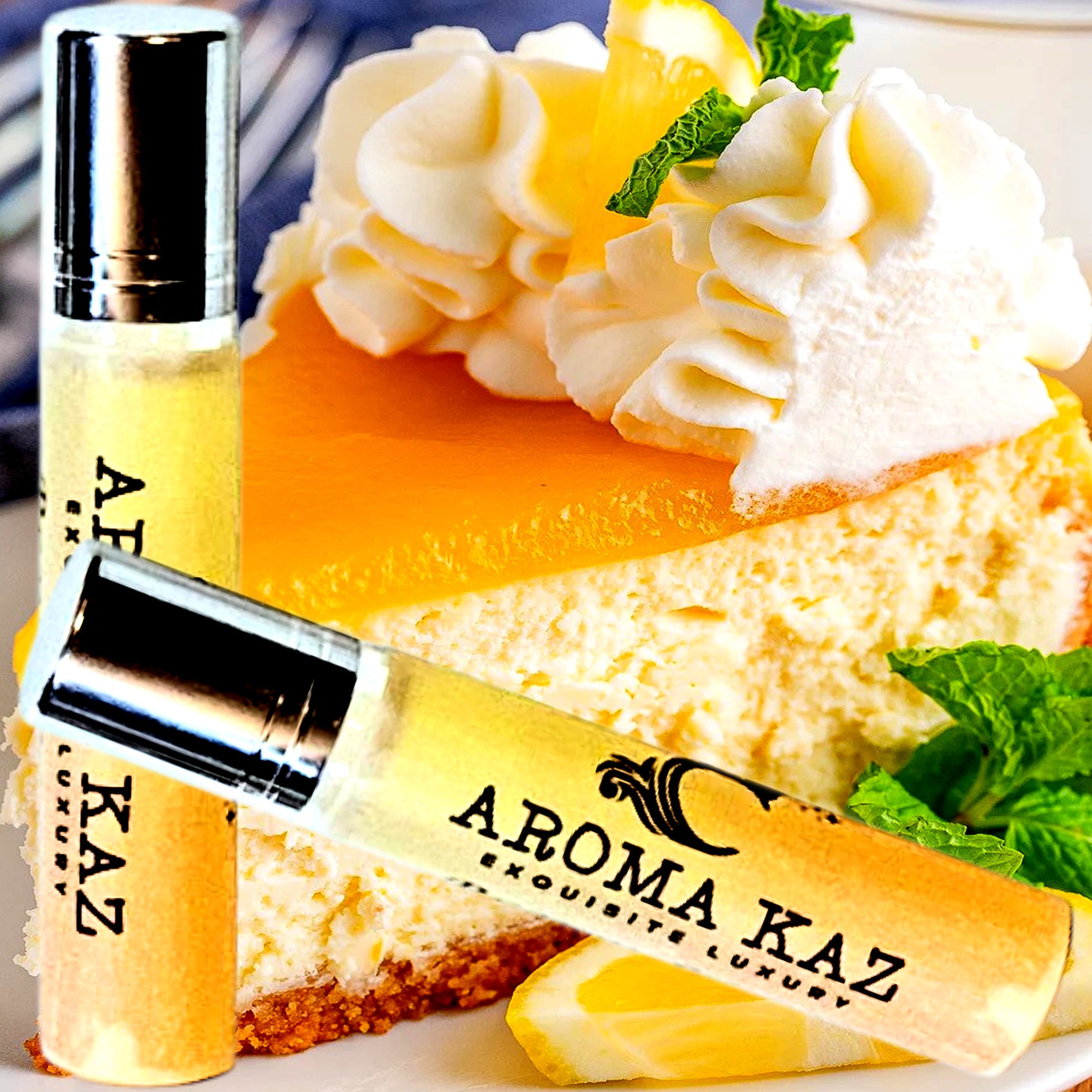 Lemon Cheesecake Roll-On Fragrance Plant-Based Vegan Cruelty Free