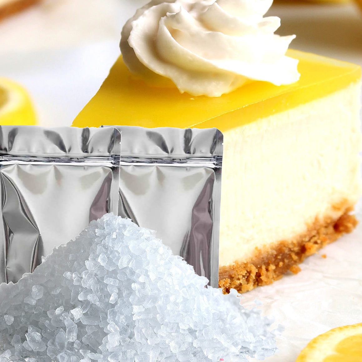 Lemon Cheesecake Scented Bath Salts Bath Soak