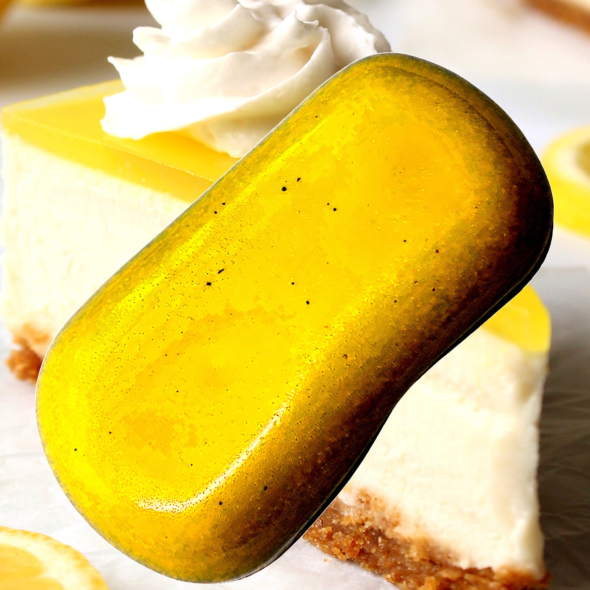 Lemon Cheesecake Vegan Soap Bars Plant-Based Cruelty-Free Handcrafted