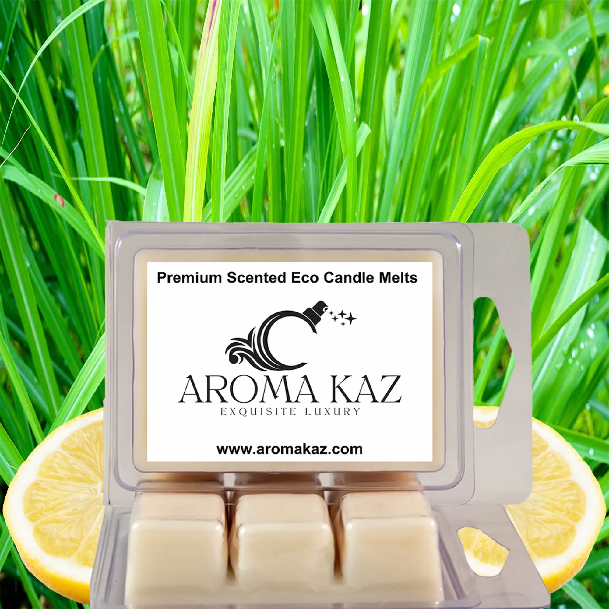 Lemon Citronella Soy Wax Melts – Hand-Poured, Plant-Based & Vegan