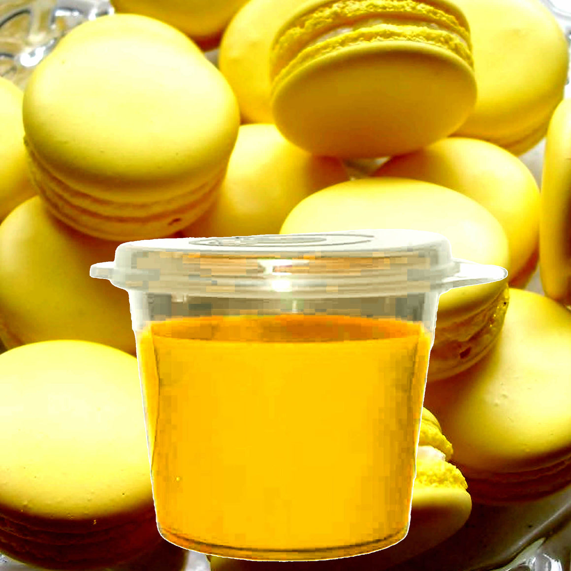 Lemon Cookies Soy Candle Melt Shot Pots – Plant-Based, Vegan, Cruelty-Free, Hand-Poured