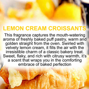 Lemon Cream Croissants Perfume Body Spray Mist Vegan Cruelty-Free